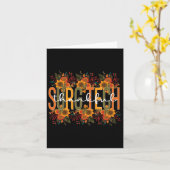 感謝の外科専門技術者Thanksgiving surgic カード (黄色い花)