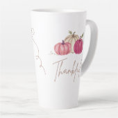 感謝の大きなラテマグ カフェラテマグ (右アングル)