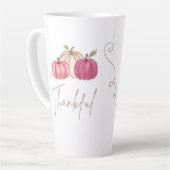 感謝の大きなラテマグ カフェラテマグ (左アングル)