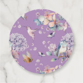 感謝の妖精の多く、魅惑的な誕生日パーティー フェイバータグ (裏面)