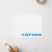 感謝の子を表す|過去記事 ノートカード (正面/裏面インサイチュ)