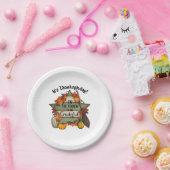 感謝の季節の紙皿 ペーパープレート (パーティー)