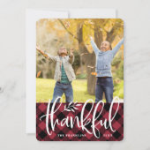 感謝の季節 |感謝祭のフォトカード シーズンカード (正面)