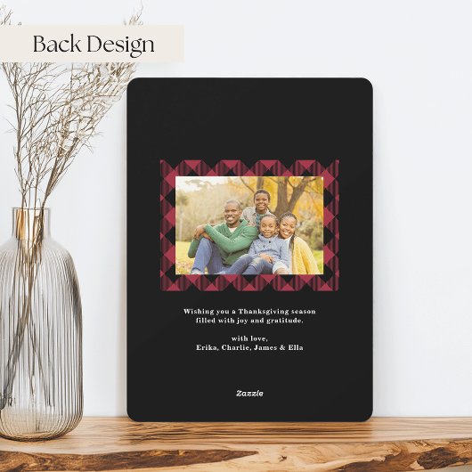 感謝の季節 |感謝祭のフォトカード シーズンカード