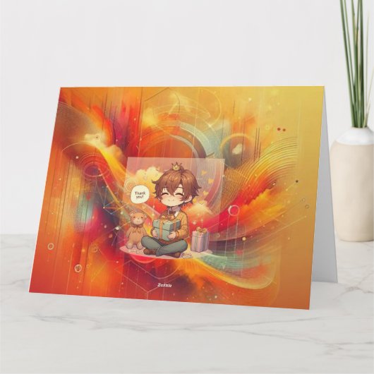 「感謝の宝石:サンキューカード・コレクション」 サンキューカード (裏面)