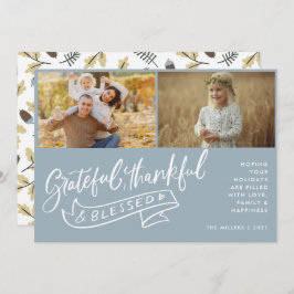 感謝の家族の賛美写真クリスマス