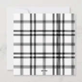 感謝の家族の賛美写真クリスマス シーズンカード (裏面)