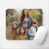 感謝の家族写真 マウスパッド (マウス)