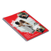 感謝の家族賛美の写真ノート ノートブック (右側)