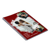 感謝の家族賛美の写真ノート ノートブック (右側)