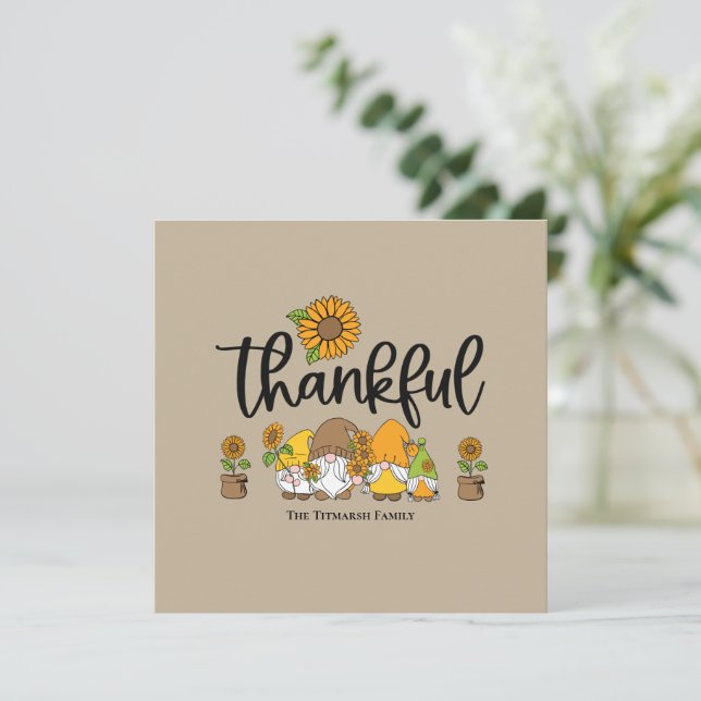 感謝の小さなひまわり格言家族 (スタンド正面)