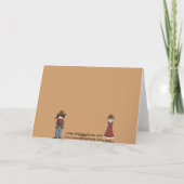 感謝の山 – ウェスタンありがとう サンキューカード (裏面)