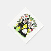 感謝の巡礼者 スタンダードカクテルナプキン (角)