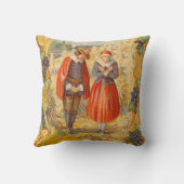 感謝の巡礼者 感謝祭のクッション クッション (裏面)