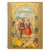 感謝の巡礼者 感謝祭 ノートブック (正面)