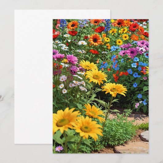 感謝の庭 サンキューカード (正面/裏面)