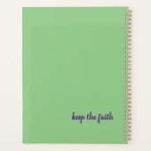 感謝の心は豊かになる プランナー手帳 (裏面)