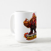 感謝の心、幸せな家庭 コーヒーマグカップ (正面左)