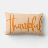 感謝の恵み感謝祭 ランバークッション (裏面)