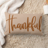 感謝の恵み感謝祭 ランバークッション (ブランケット)