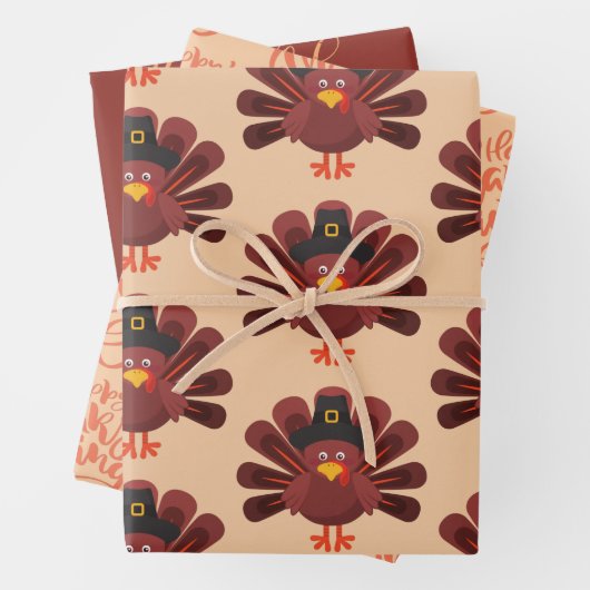 感謝の意を表すトルコ ラッピングペーパーシート (インサイチュ)