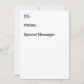 感謝の意を表す サンキューカード (裏面)