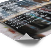 感謝の意，ポスター ポスター (角)