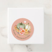 感謝の感謝のフローラカボチャのピンク フェイバータグ (インサイチュ)