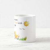 感謝の感謝のマグ：思いやりある贈り物 コーヒーマグカップ (中央)