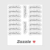 感謝の感謝の感謝祭 シール (シート)