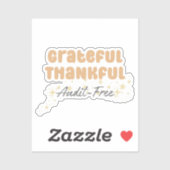 感謝の感謝の監査フリー – 会計士おもしろいさん シール (シート)