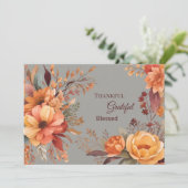 感謝の感謝の賛美感謝祭の挨拶 シーズンカード (スタンド正面)