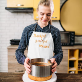 感謝の感謝の賛美感謝祭 エプロン