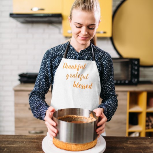 感謝の感謝の賛美感謝祭 エプロン