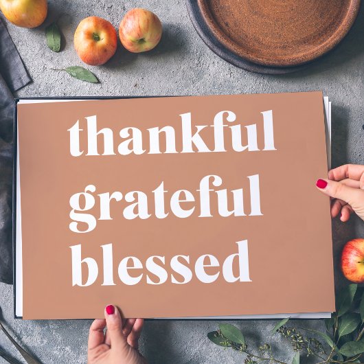 感謝の感謝の賛美感謝祭 ペーパーパッド