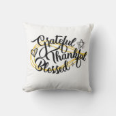 感謝の感謝の賛美贈り物 クッション (正面)