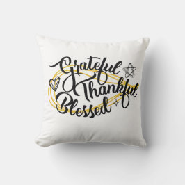 感謝の感謝の賛美贈り物 クッション