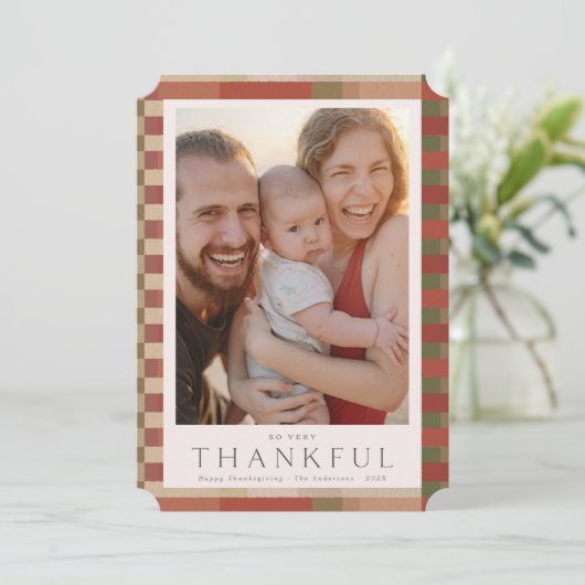 感謝の感謝祭の写真 シーズンカード (スタンド正面)