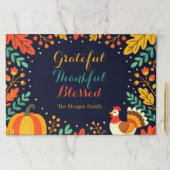 感謝の感謝祭賛美ランチョンマット ペーパーパッド (インサイチュ)