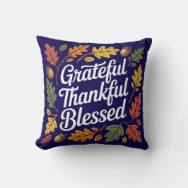 感謝の感謝祭賛美引用文 クッション