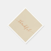 感謝の感謝祭 スタンダードカクテルナプキン (角)