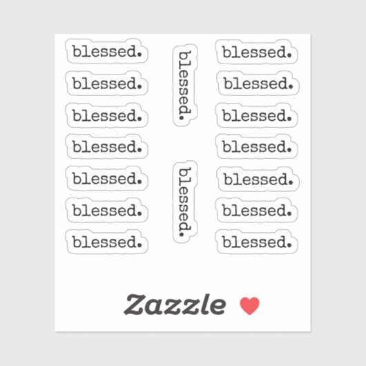 感謝の感謝賛美感謝祭 シール (シート)