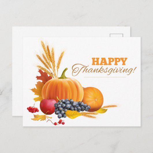 感謝の感謝 シーズンポストカード (正面/裏面)