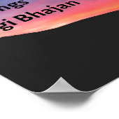 「感謝の態度だ」 ポスター (角)