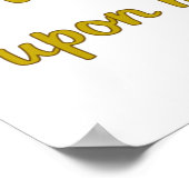 感謝の態度 ポスター (角)