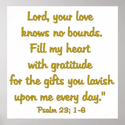 感謝の態度 ポスター (正面)