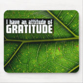 「感謝の態度」モチベーション確認 マウスパッド (正面)