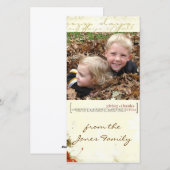 感謝の手紙 シーズンカード (正面/裏面)