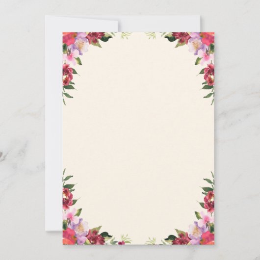 感謝の招待カード サンキューカード (正面)