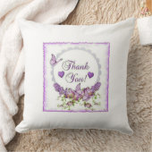 感謝の挨拶：ありがとうフローラ枕 クッション (ブランケット)